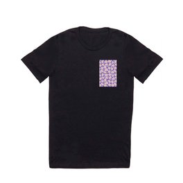 Trippy Checkered Flowers - Small - Pink & Purple T Shirt | Checkerboard, Trendyrug, Graphicdesign, Happyface, Checked, Purpleandpink, Warpedflowers, Purplecheckered, Psychedelic, Checkers 