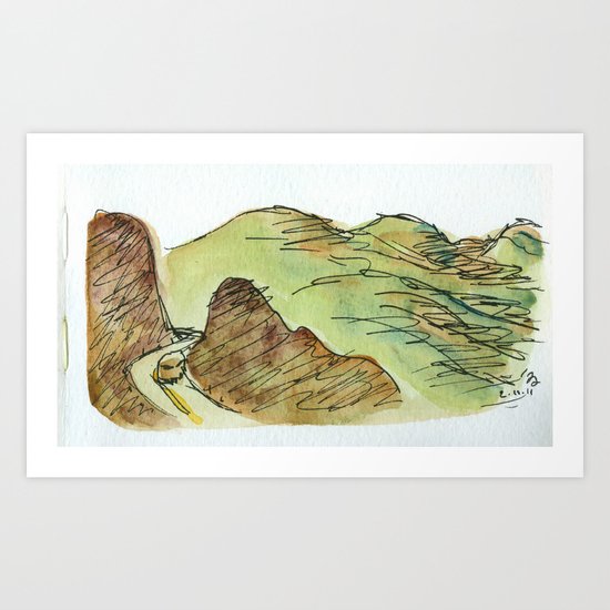To Oaxaca Art Print