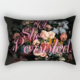 She Persisted Rectangular Pillow