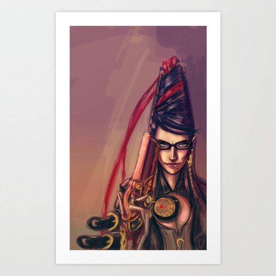 Bayonetta Art Print