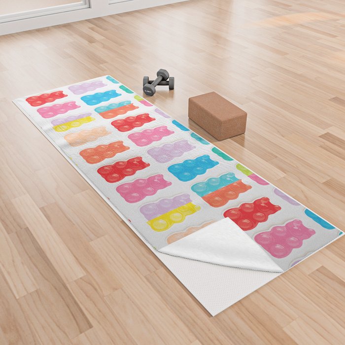 Gummy Bears Yoga Towel
