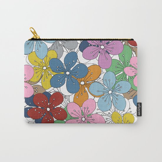Cherry Blossom Colour - In Memory of Mackenzie Carry-All Pouch