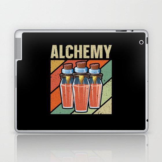 Alchemist Alchemy Potion Chemistry Laptop & iPad Skin