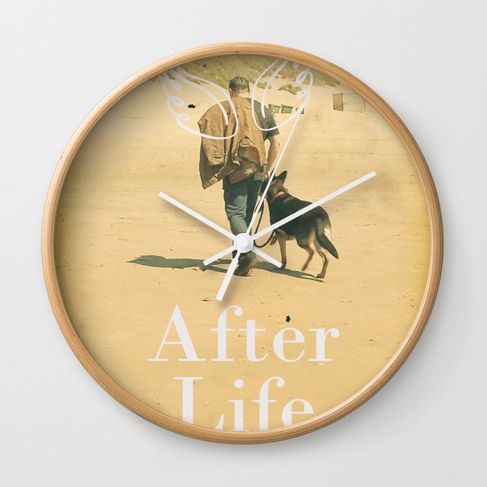 After Life poster, Ricky Gervais, tv series, after-life, British black comedy Wall Clock