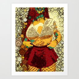 Sexy Girl Artwork 03 Art Print