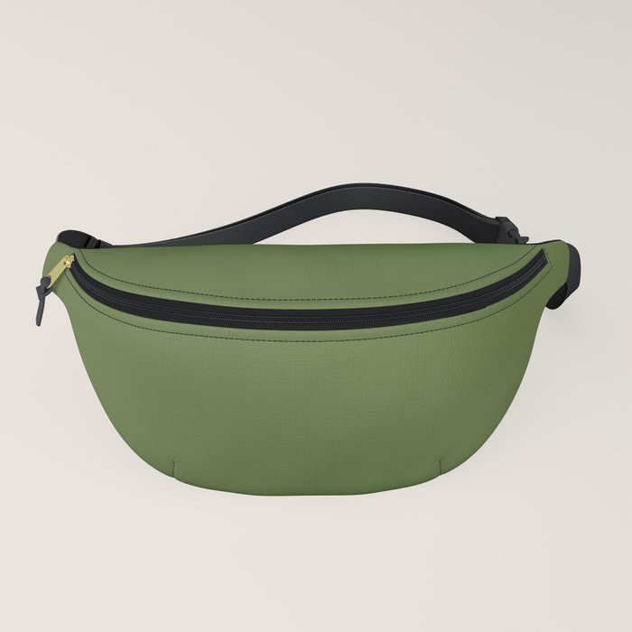 olive fanny pack