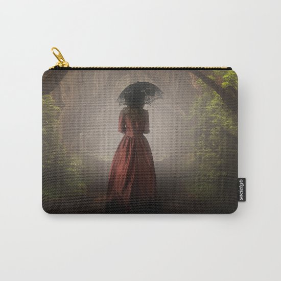 Satin red dress Carry-All Pouch