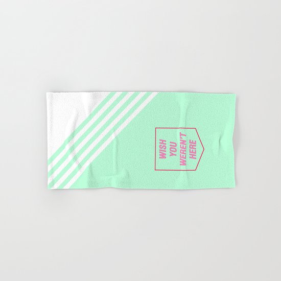 WISH YOU WERE HERE Hand & Bath Towel