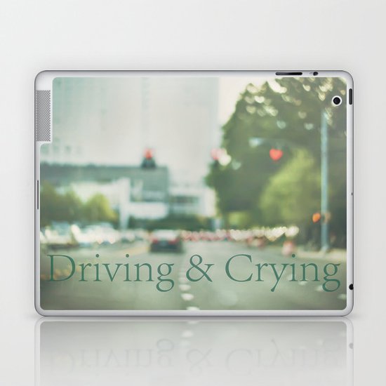 Driving & Crying Laptop & iPad Skin