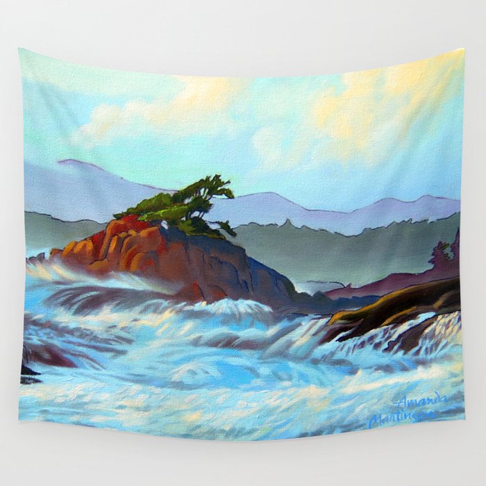 Wild West Coast Wall Tapestry by CrystalMagicDesigns  Society6