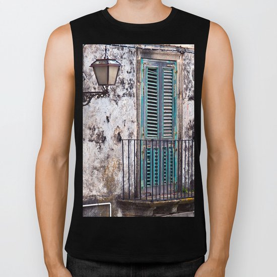 Medieval Sicilian Facade Biker Tank