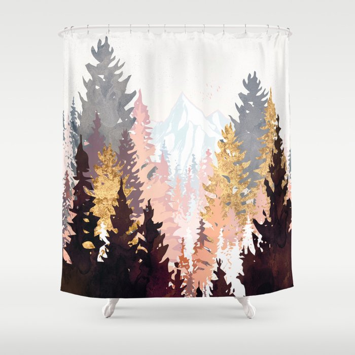 Wine Forest Shower Curtain
