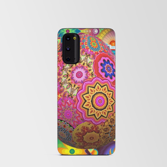 Psychedelic Cosmic Egg Android Card Case