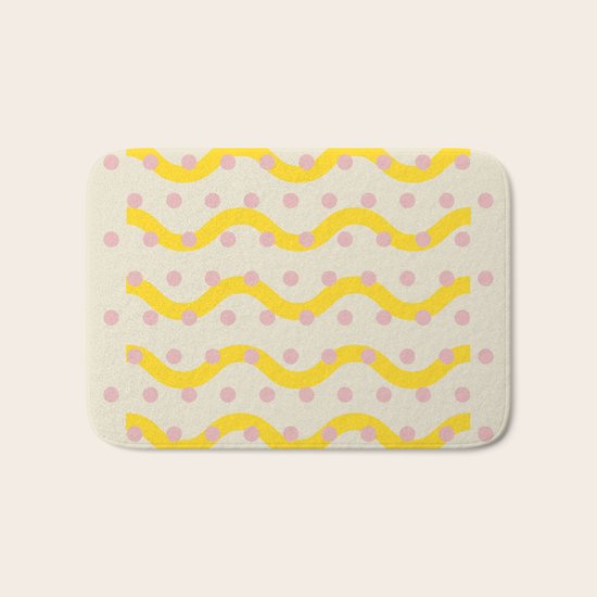 pinkdots Bath Mat