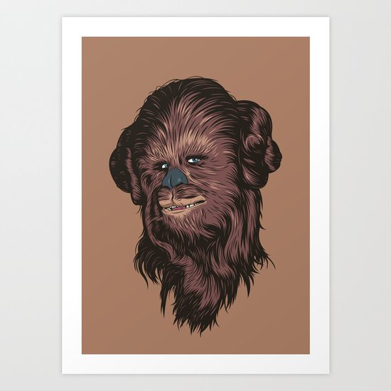 Chewie Art Print