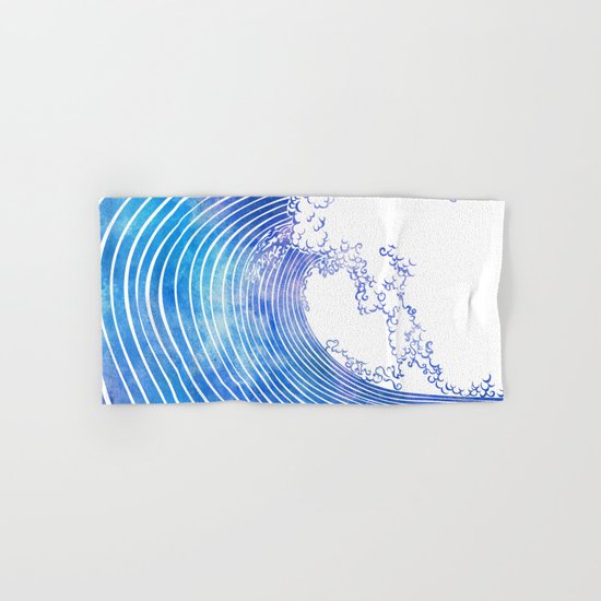 Pacific Waves III Hand & Bath Towel