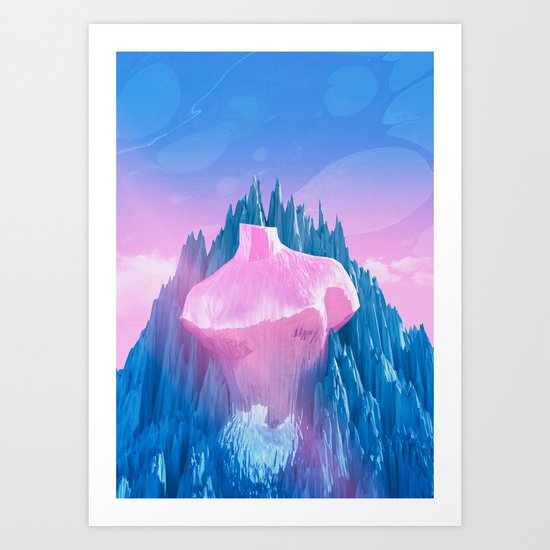 Mount Venus Art Print