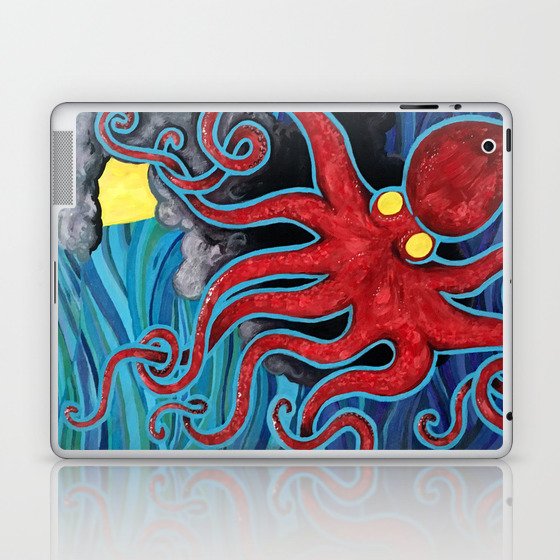 Octopus Laptop & iPad Skin
