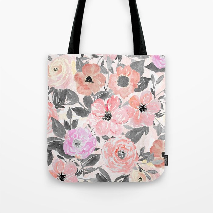 floral tote