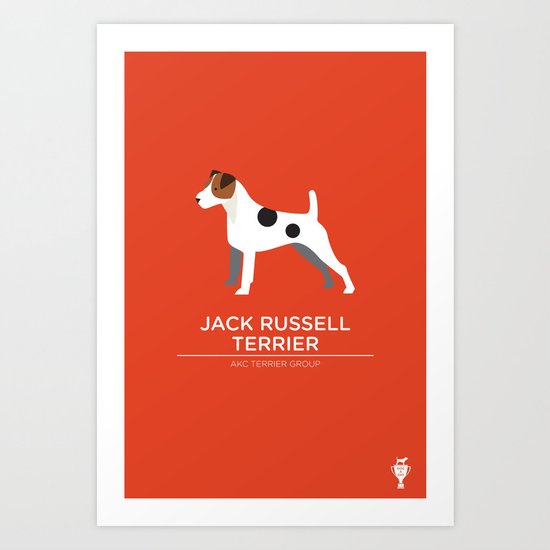 Jack Russell Terrier Art Print