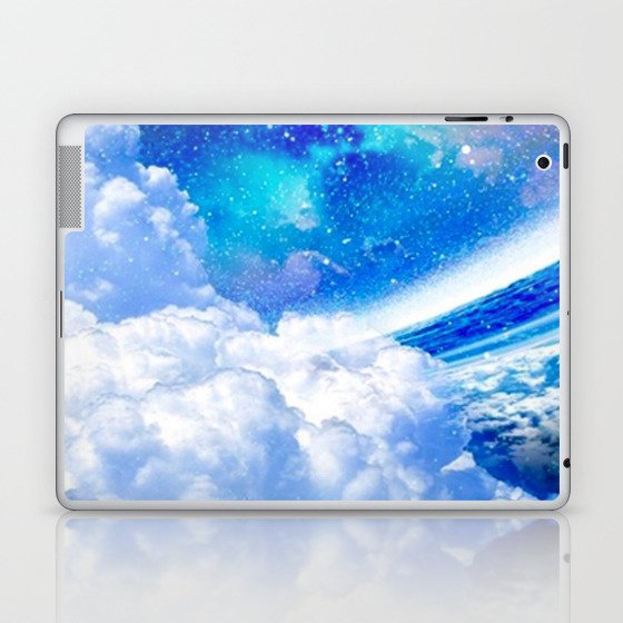 Clouds on sky Laptop & iPad Skin