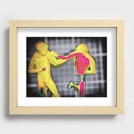 Knock out Recessed Framed Print