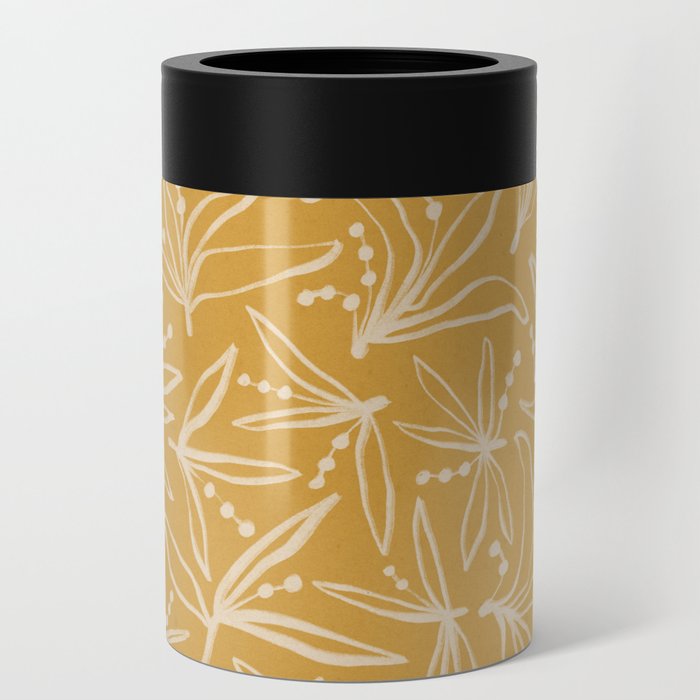 Lily Flower Pattern #4 Can Cooler