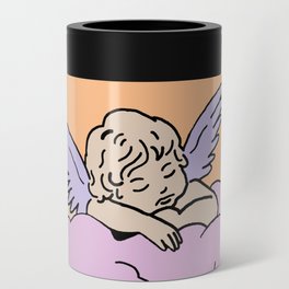 cupid cherub sleepy angel of love cute illustration  Can Cooler