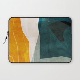 mid century shapes abstract painting 3 Laptop Sleeve