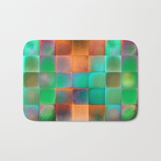 CHECKED DESIGN II Bath Mat