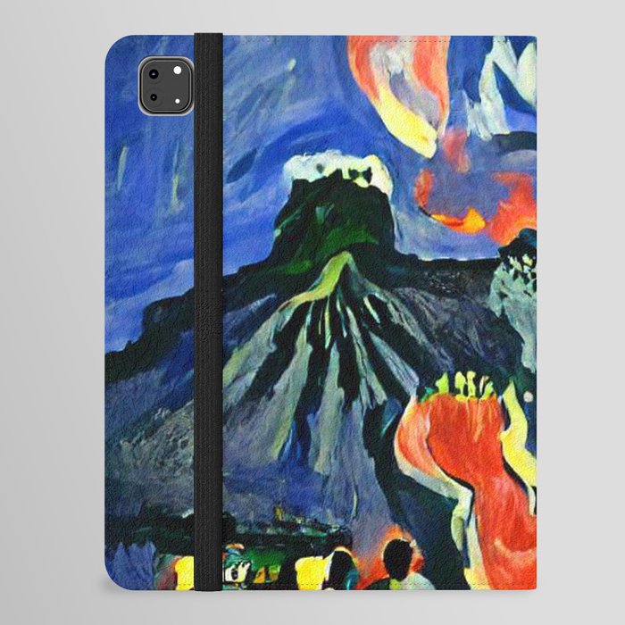 Indonesian Volcano Eruption iPad Folio Case