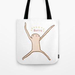 Honest Blob - Butts Tote Bag | Honest, Curated, Funny, Man, Sassy, Butt, Awesome, Cute, Butts, Sass 
