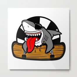 shark Metal Print