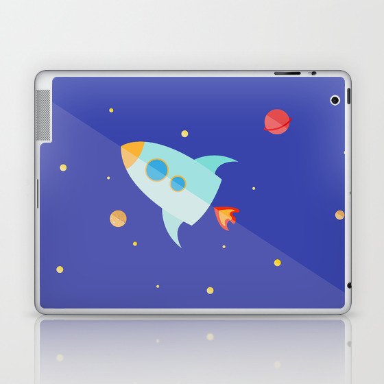 Spaceship Laptop & iPad Skin