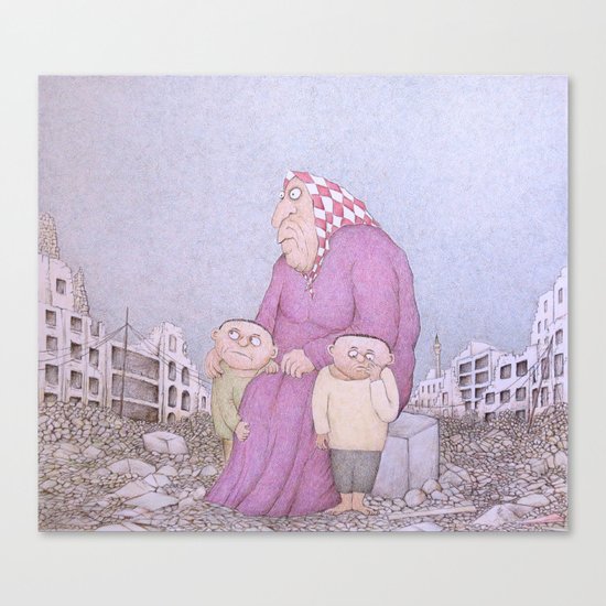 Our Lady of Aleppo Canvas Print