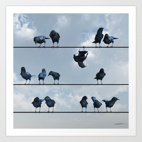 Show Off Art Print