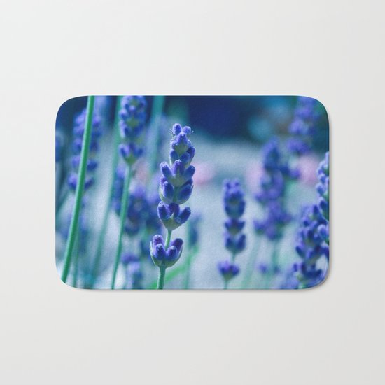 A Touch of blue - Lavender #1 Bath Mat