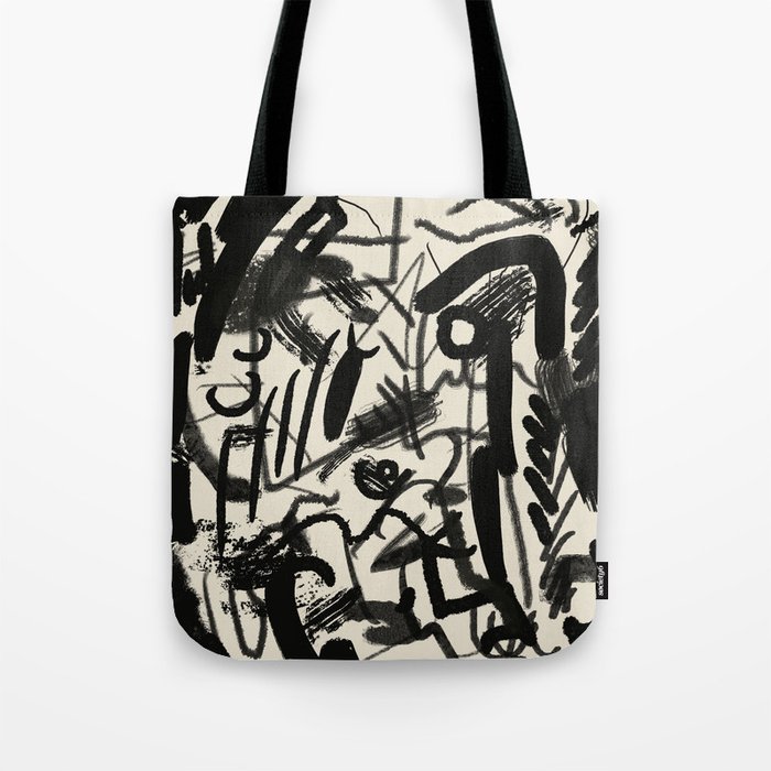 Ink abstraction Tote Bag