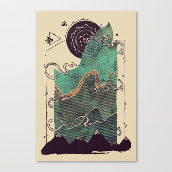 Northern Nightsky Canvas Print