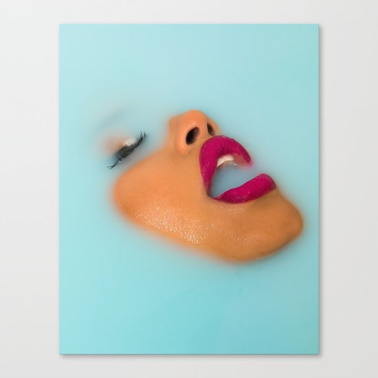 Blue Lake Canvas Print