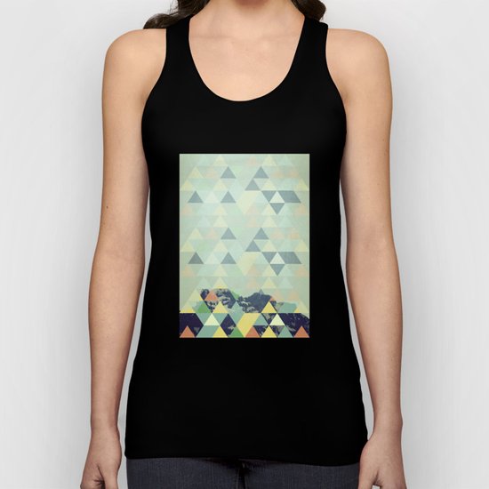 Triangle Mountain II Unisex Tank Top