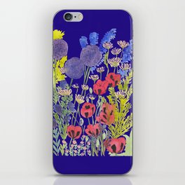 Spring Meadow-Royal blue iPhone Skin