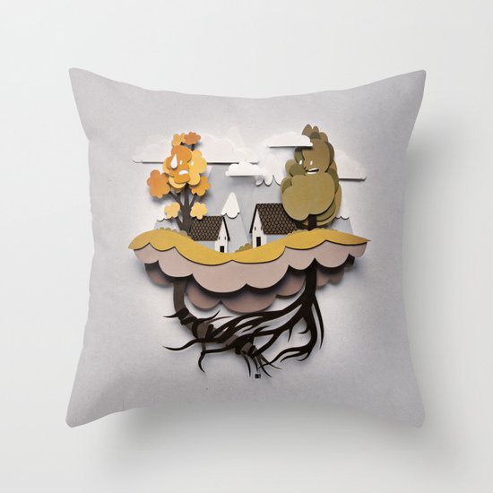 Buenos Vecinos - Good Neighbours Throw Pillow