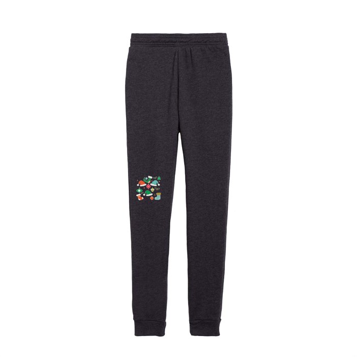 Christmas Merry and Bright Blue -Stockings  Kids Joggers
