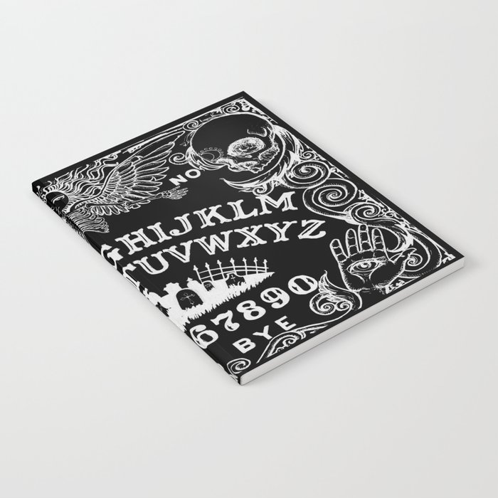 Ouija Board Black Notebook