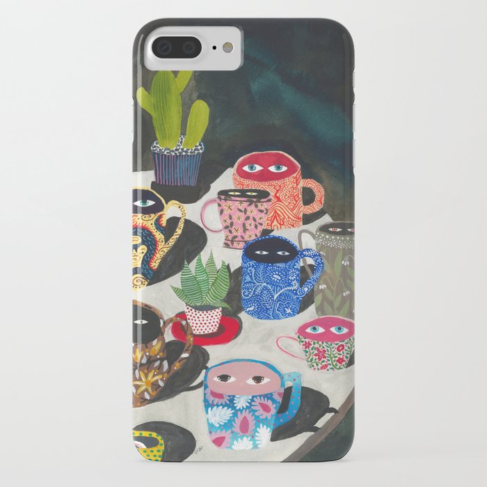 suspicious mugs iphone case