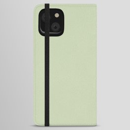 Spring Picnic Green iPhone Wallet Case