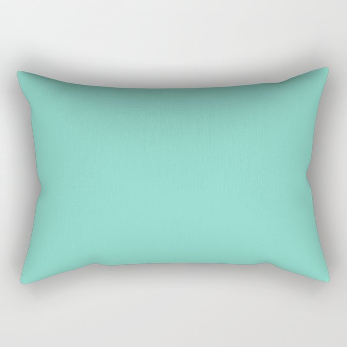 Mint Majesty Rectangular Pillow