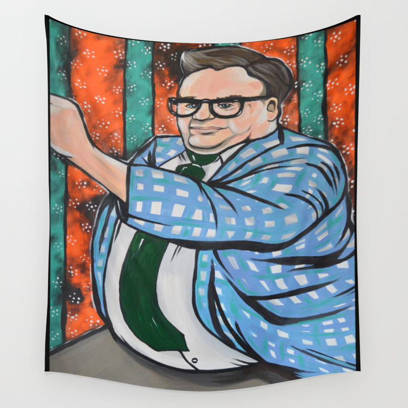 Snl Chris Farley As Matt Foley Wall Tapestry By