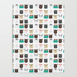 Cute Animals Poster